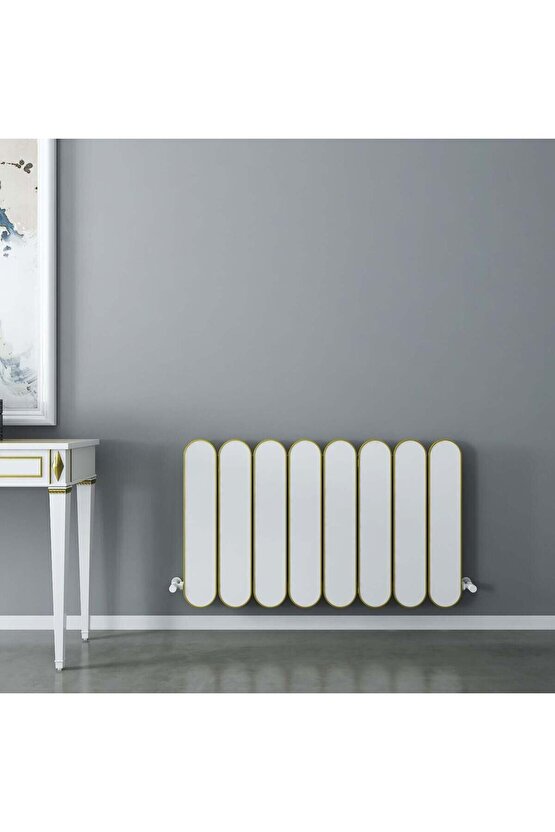 Magico Yatay Alüminyum Radyatör Modern Tasarım Beyaz 60 x 99,5 cm