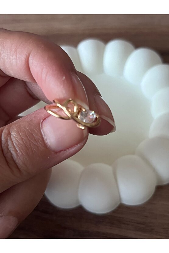 Gold renk Ear cuff
