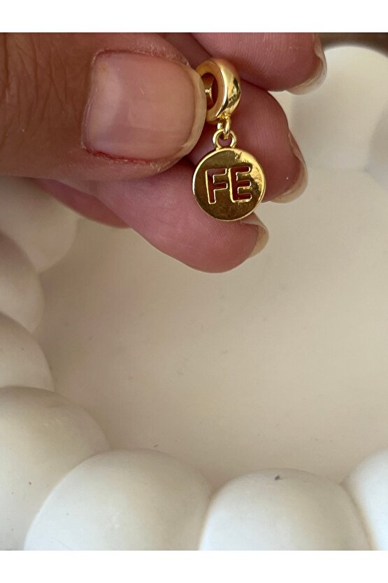 fe dalgalı Çelik charm