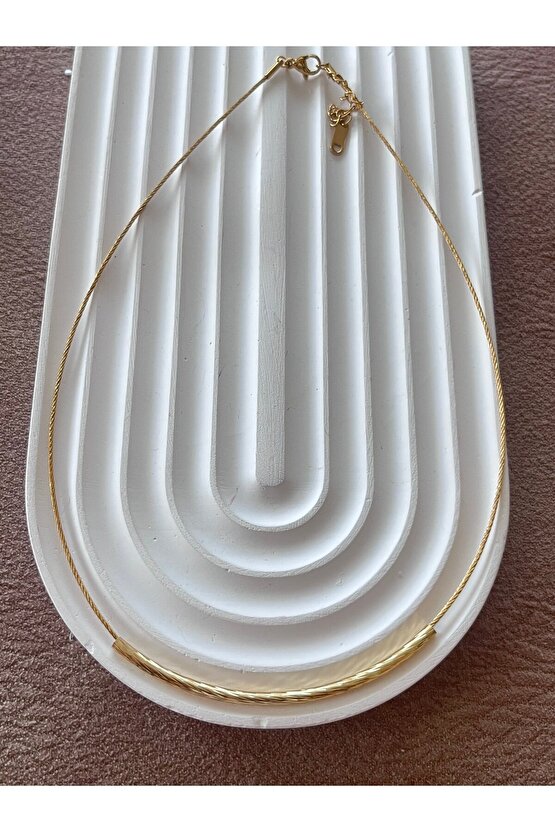 Gold Çelik kolye