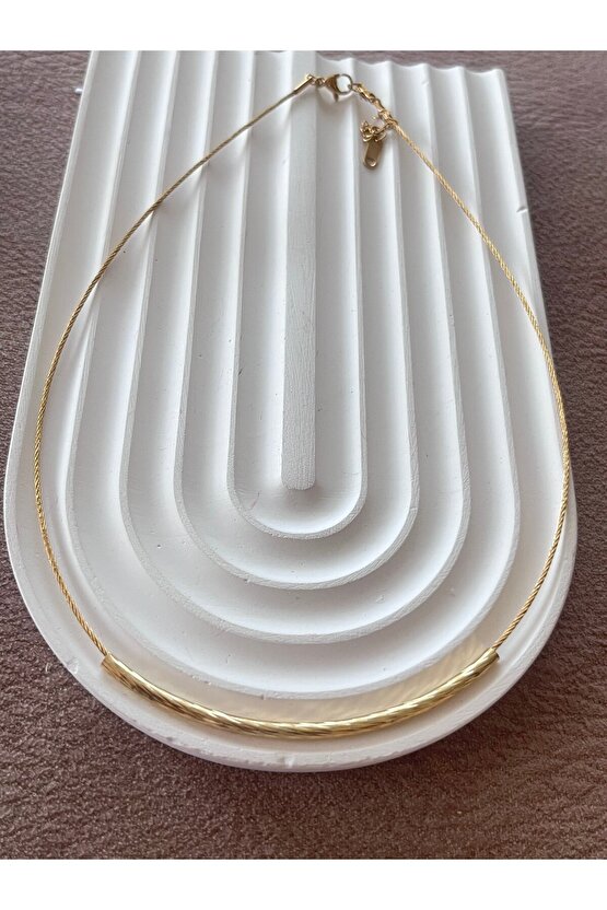 Gold Çelik kolye
