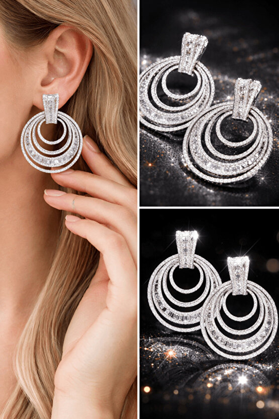 Lüx Aura Spiral Küpe