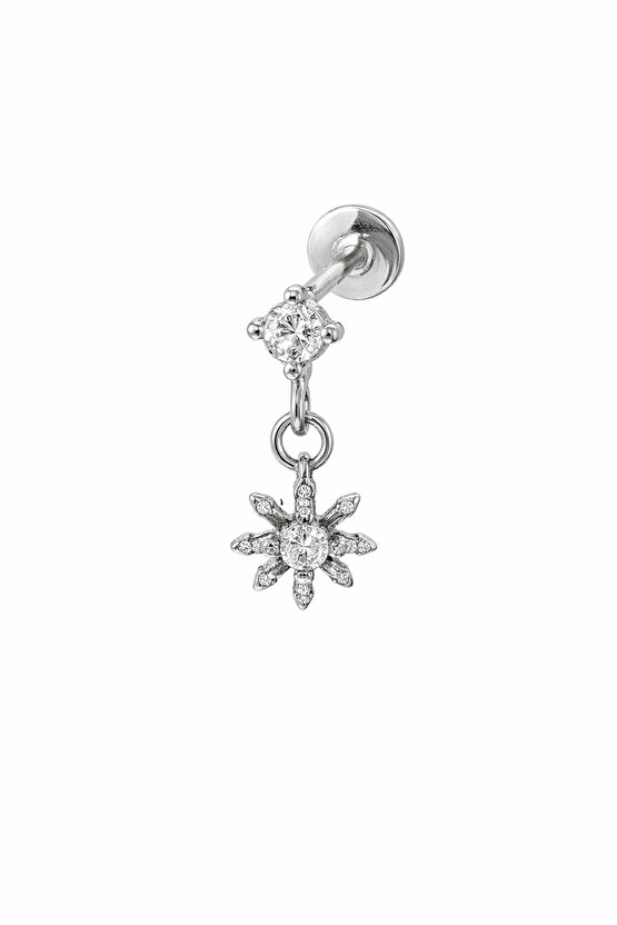 Gümüş Sallantılı Piercing
