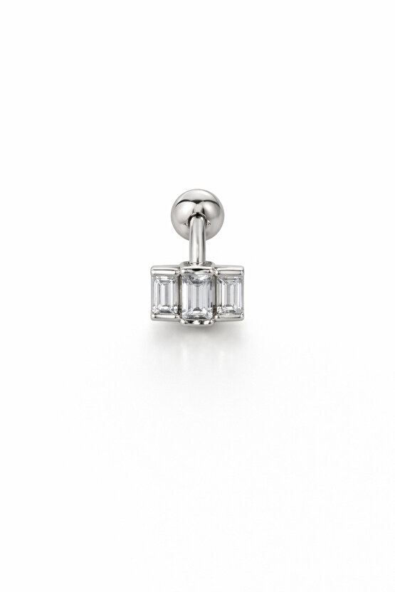 Gümüş Baget Piercing