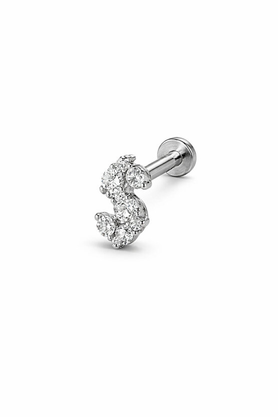 Gümüş Dolar Piercing