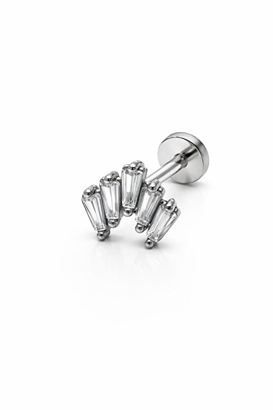 Gümüş Baget Piercing