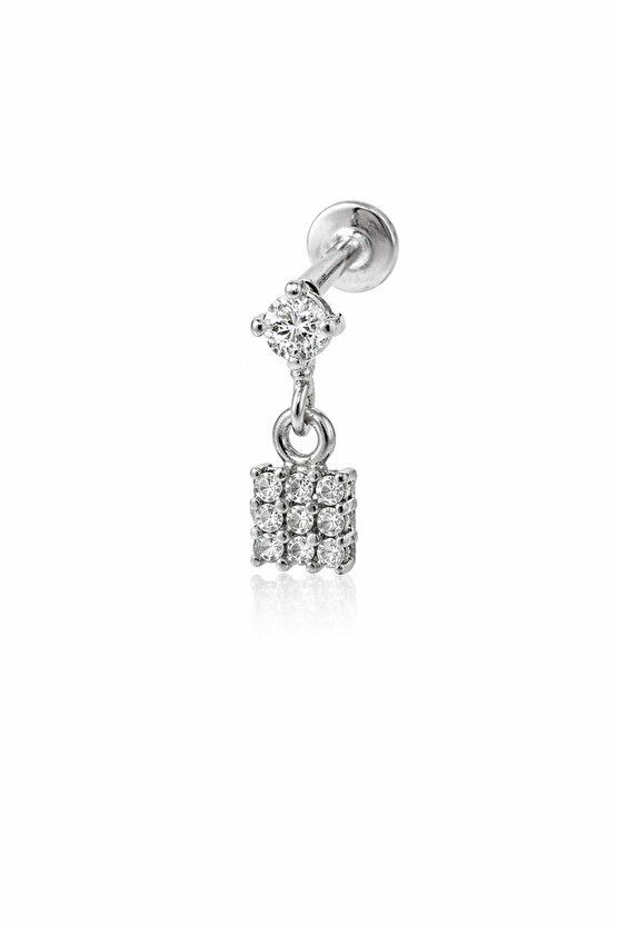 Gümüş Sallantılı Piercing