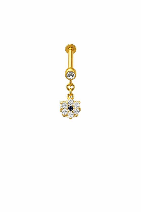 Gümüş Sallantılı Piercing