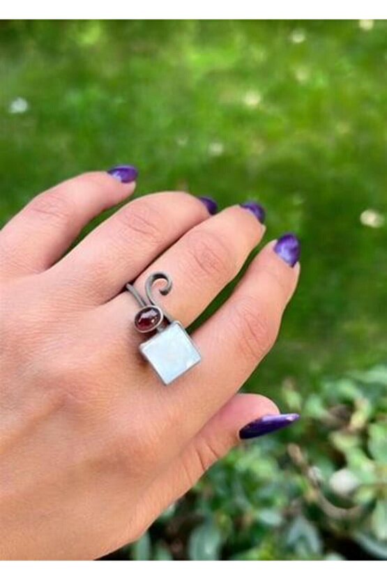 Aytaşı Garnet Yüzük