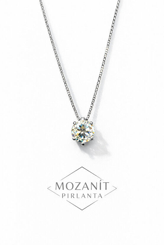 Mozanit Tektaş Kolye