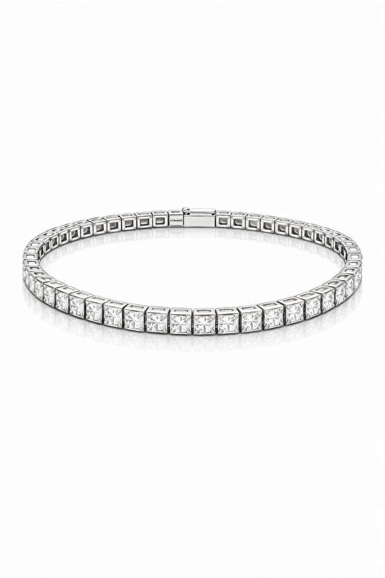 4 mm 17 cm Kare Suyolu Bileklik