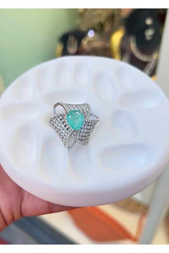 Paraiba Lüx Yüzük