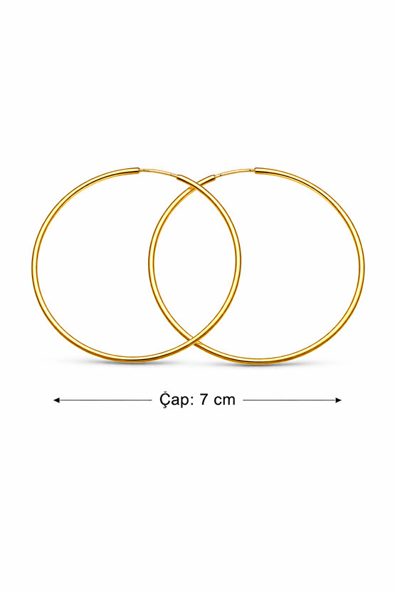 Halka Küpe Çap:7 cm