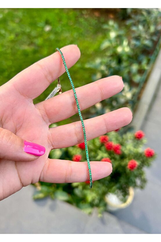 Yeşil Suyolu Bileklik 1 mm