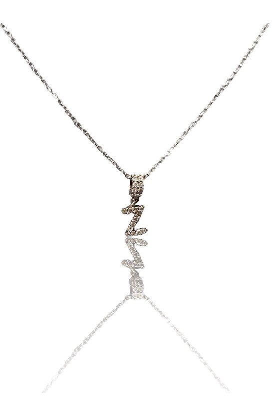Taşlı Mini Harf Kolye