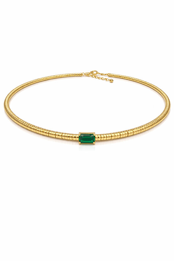 Bety Bambu Choker Kolye