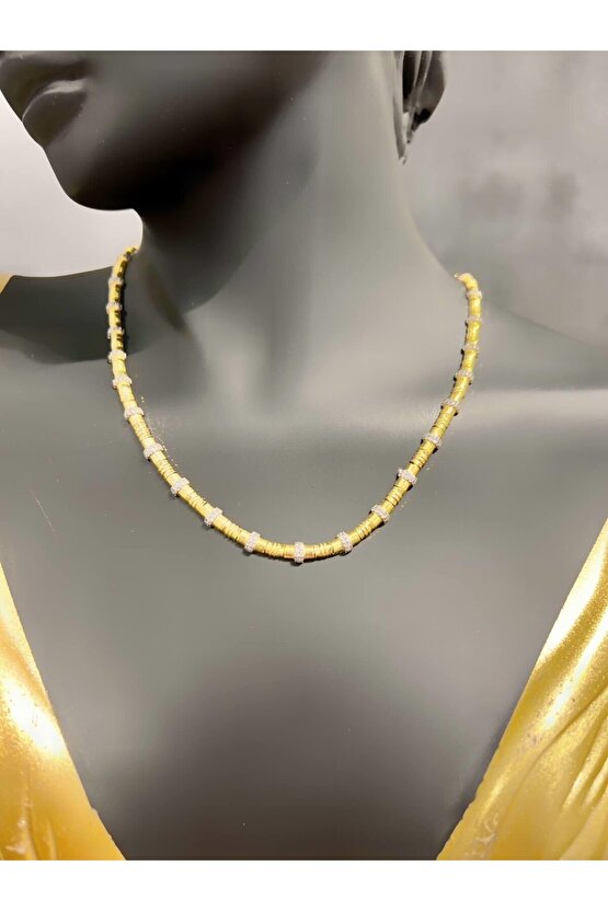 Bety Bambu Choker Kolye