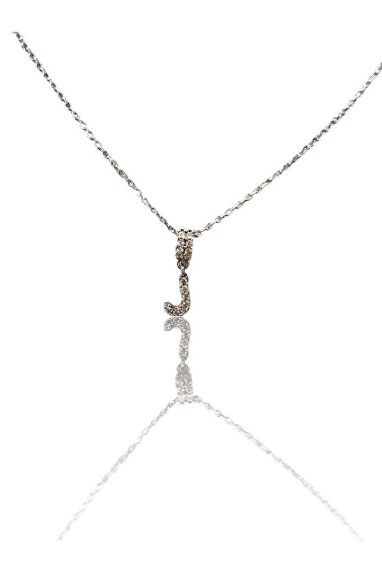 Taşlı Mini Harf Kolye