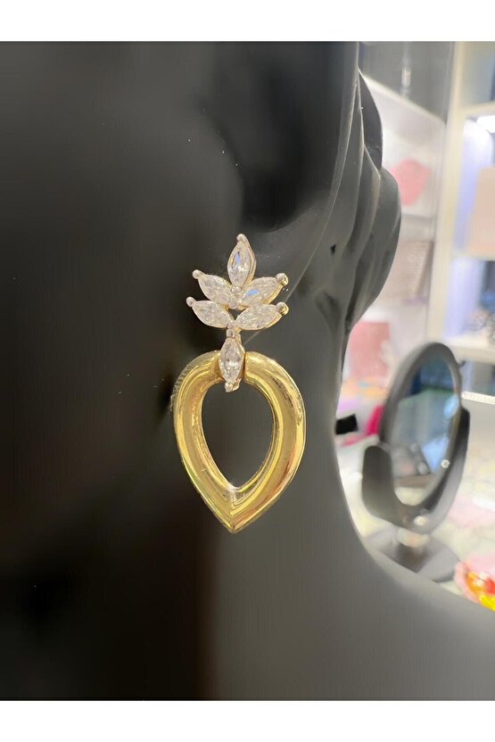 Lotus Damla Küpe