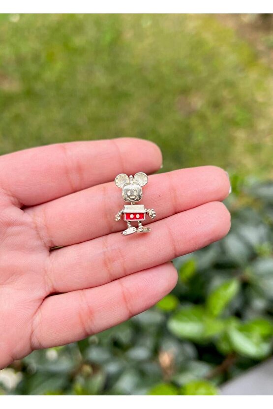 Mickey Robot Charm