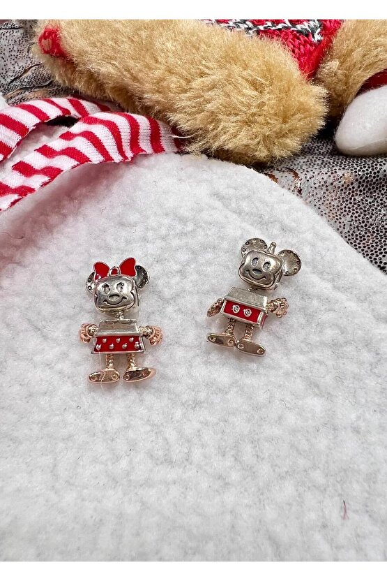 Mickey Robot Charm