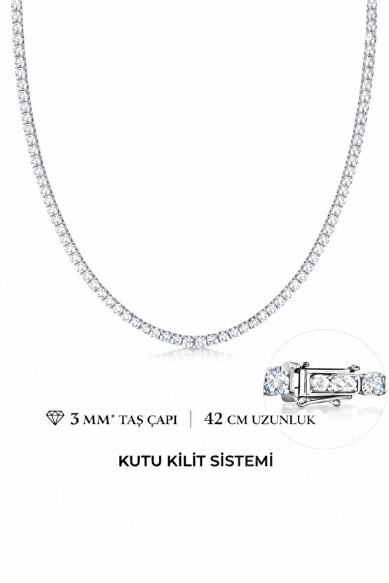 3 mm 42 cm Suyolu Kolye