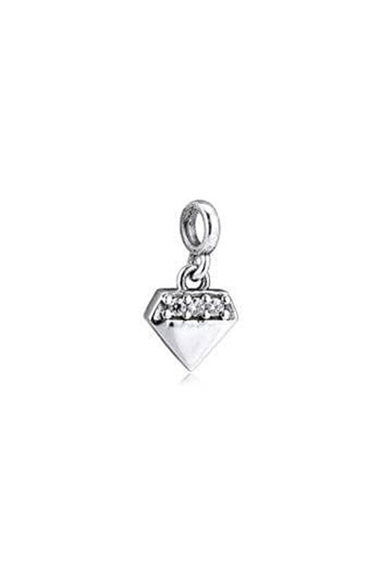 Me Taşlı Elmas Charm