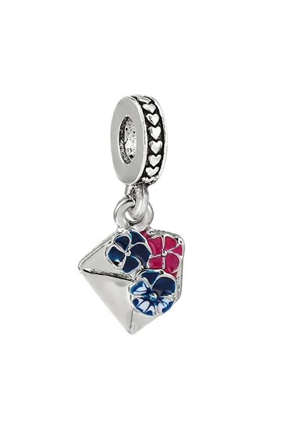 Çiçekli Zarf Charm