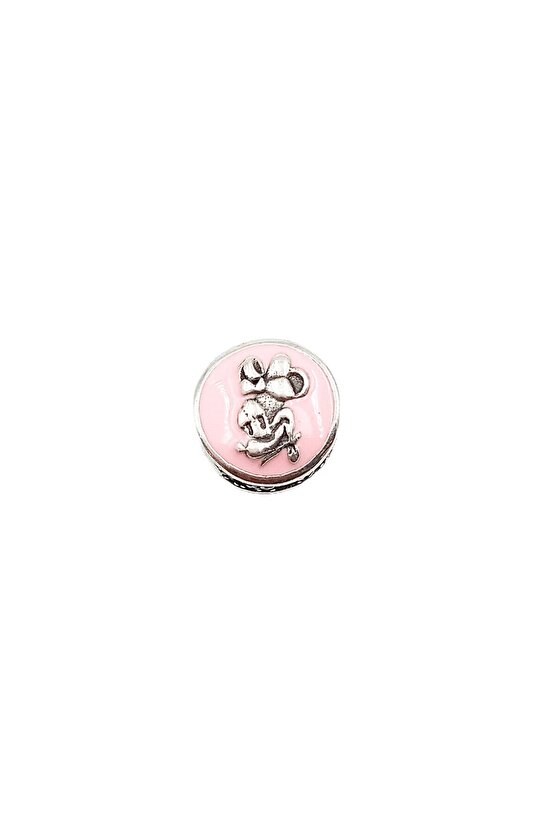 Pembe Minnie Figürlü Charm