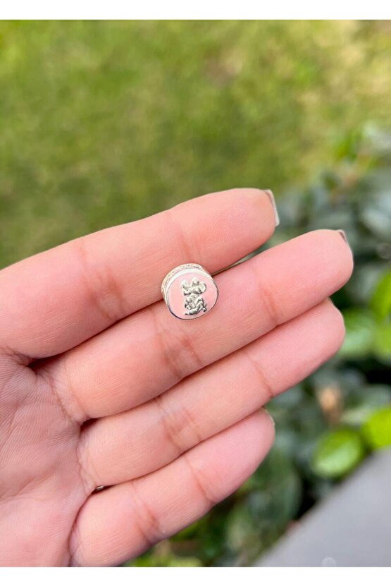 Pembe Minnie Figürlü Charm