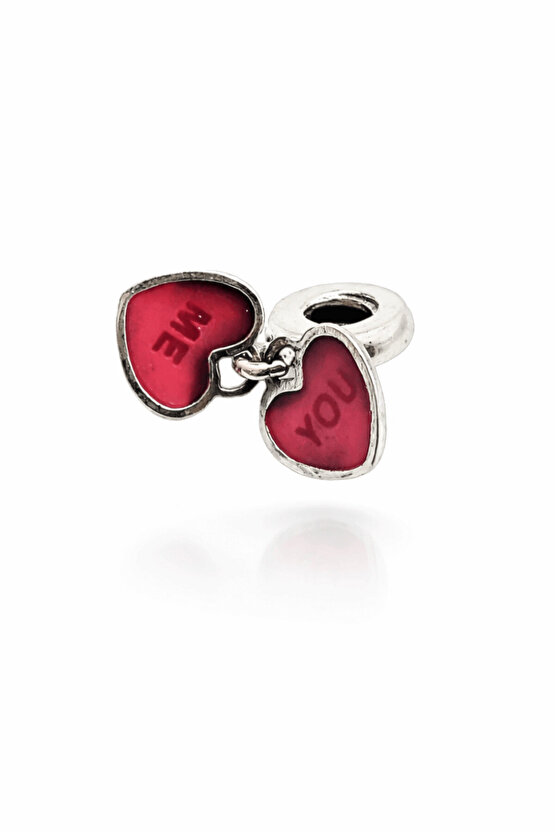 Sallantılı Kalp Charm (You & Me)