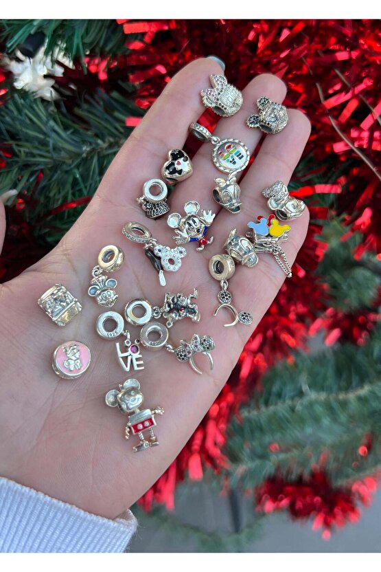 Kalp Mickey Charm (believe in magic)