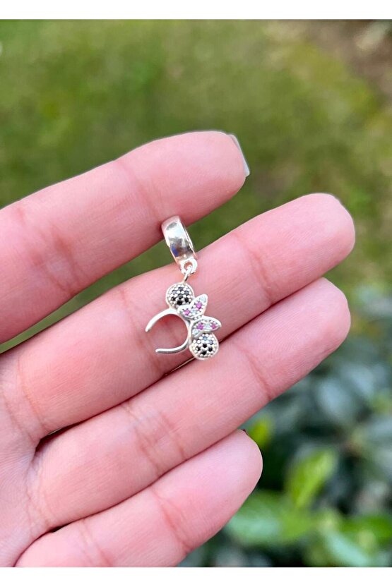 Sallantılı Minnie Taç Charm