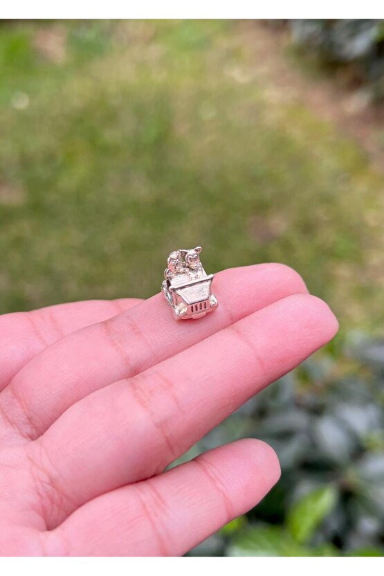 Mickey Ve Minnie Arabalı Charm