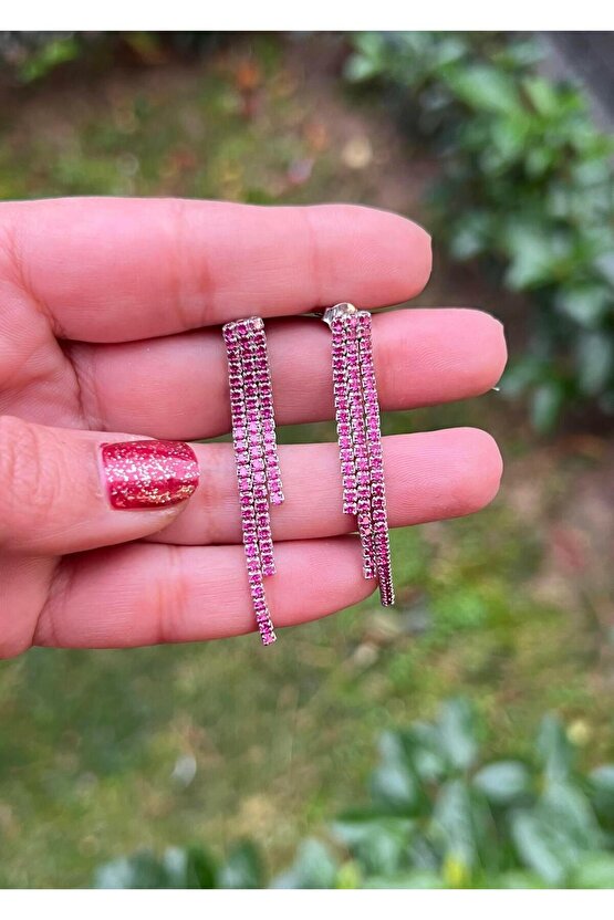 Pembe Suyolu Küpe