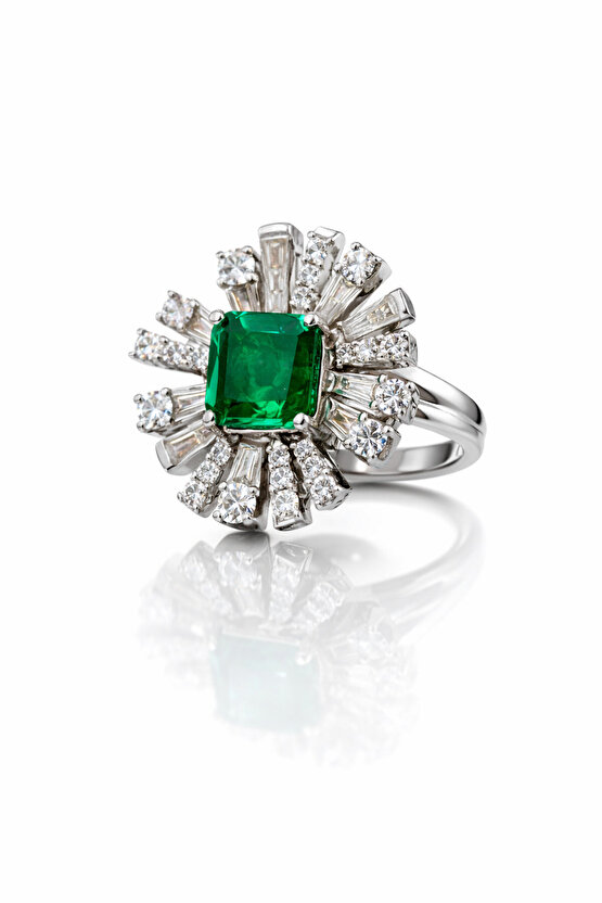 Paraiba Çiçek Yüzük
