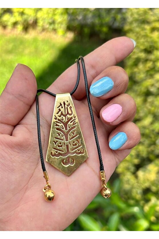 Deri Kordonlu Dua Kolye