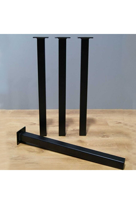Mutfak Masası Profil Masa Ayağı - 1 Takım (4 Adet)  6x6x68(h)cm