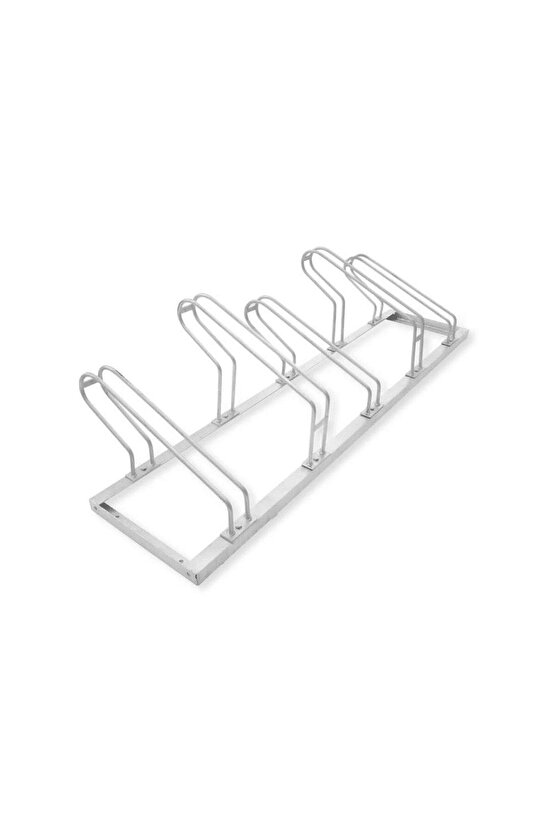 Bisiklet Park Yeri – 5’li Model  Metal Gövde  Gri Renk