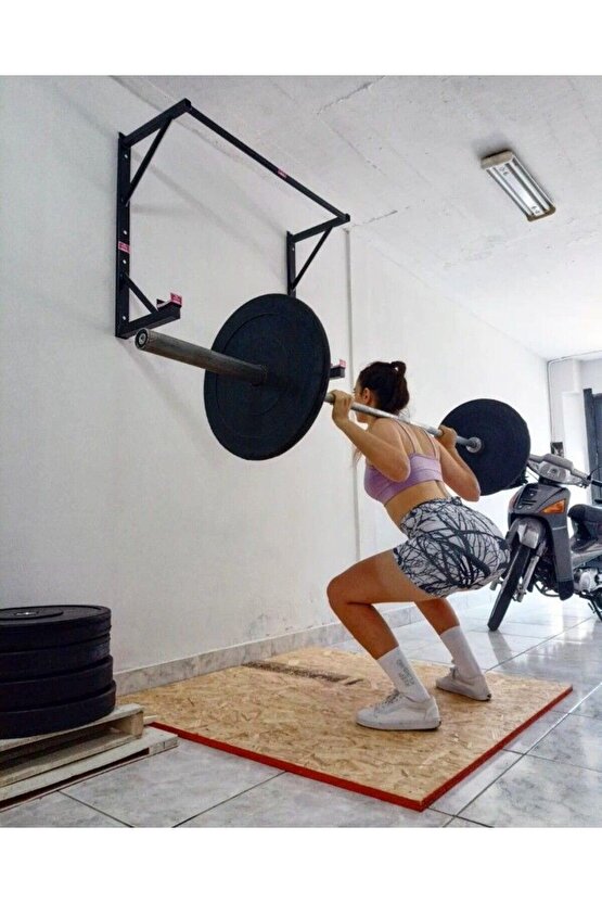 Barfiks Ve Halter Standı Duvara Monte Profesyonel