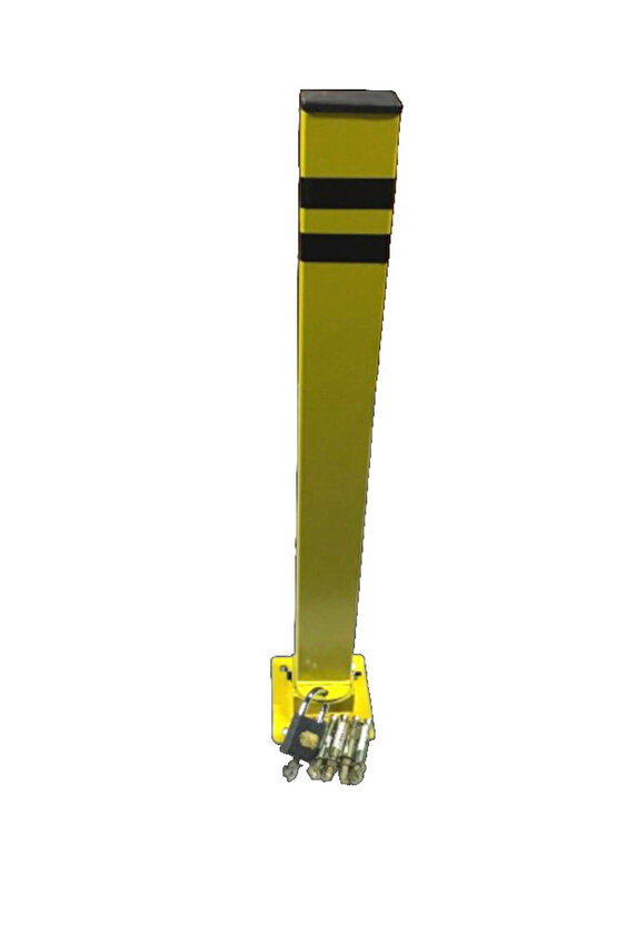 Kilitli Kişisel Profil Yatar Otopark Bariyeri 60 cm