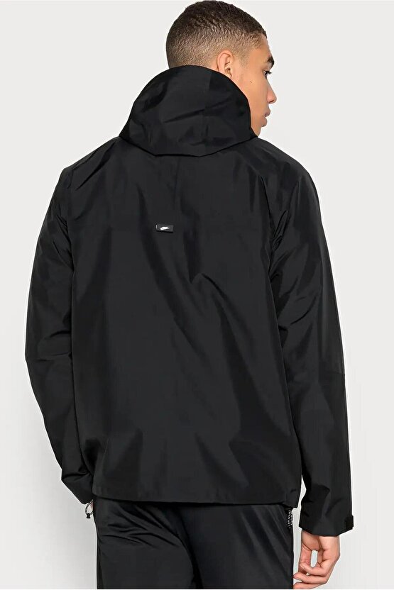 Sportswear Storm-Fit Legacy Shell Full-Zip Erkek Siyah Günlük Spor Ceket