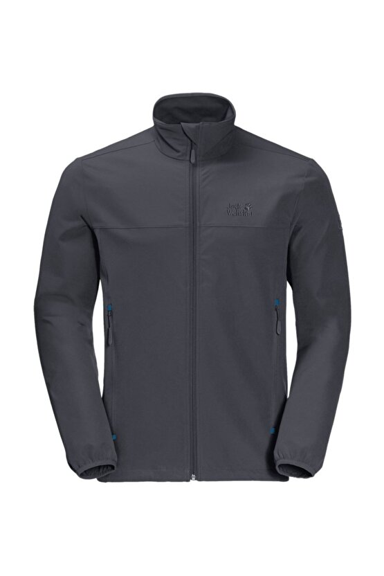 Erkek Koyu Gri Softshell & Polar