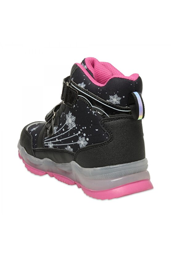 Buck3034 Snowy Waterproof Siyah Çocuk Bot