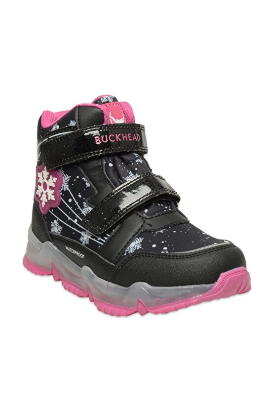 Buck3034 Snowy Waterproof Siyah Çocuk Bot