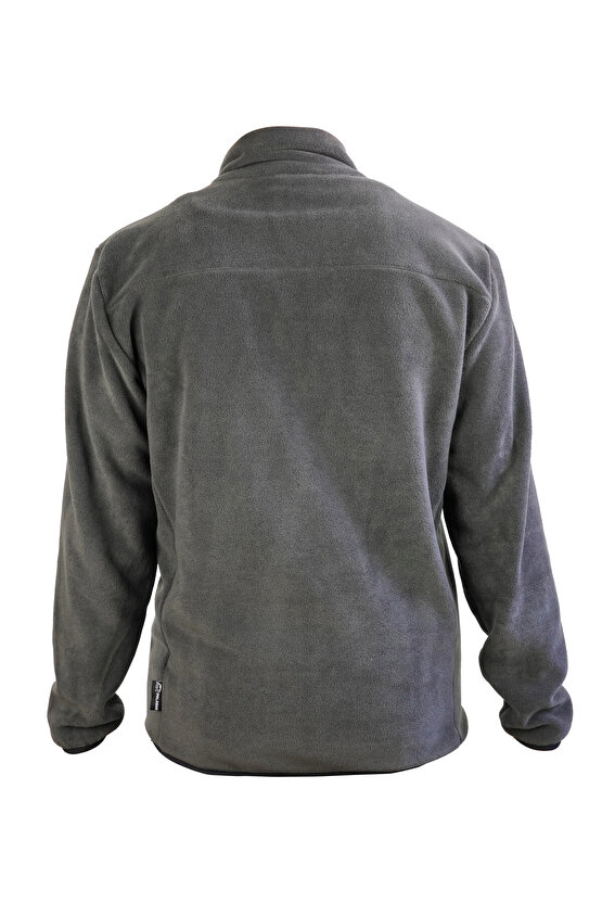 Premium Outdoor Welsoft Erkek Fermuarlı Polar Kalın, Nefes Alabilir, Kışlık Rahat Kumaş