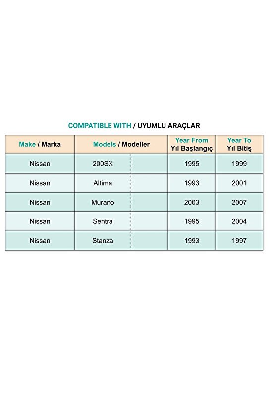 Nissan 200SX Altima Murano Sentra Stanza için Toz Fitili Klips - 100 Adet