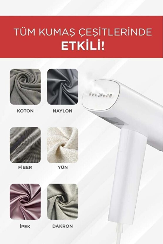 KG3112 Buharlı Kırışık Giderici 1200W Taşınabilir Seyahat Boy Dikey Ütü