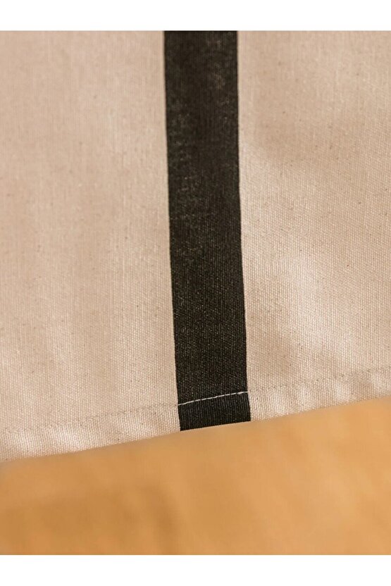 LCW HOME Siyah Fiyonk Baskılı Runner 45x150 Cm