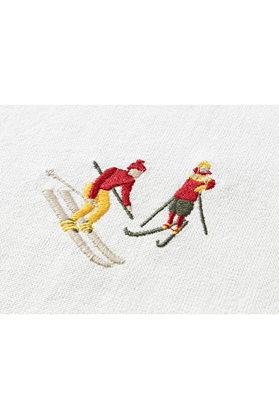 Winter Enjoy Pamuk Amerıkan Servıs 30x45 Cm Krem